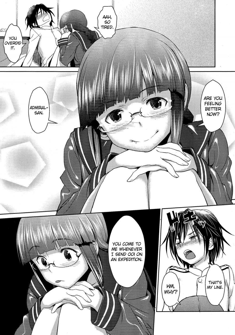 Hentai Manga Comic-Secretary Ship Kitakami-sama-Read-14